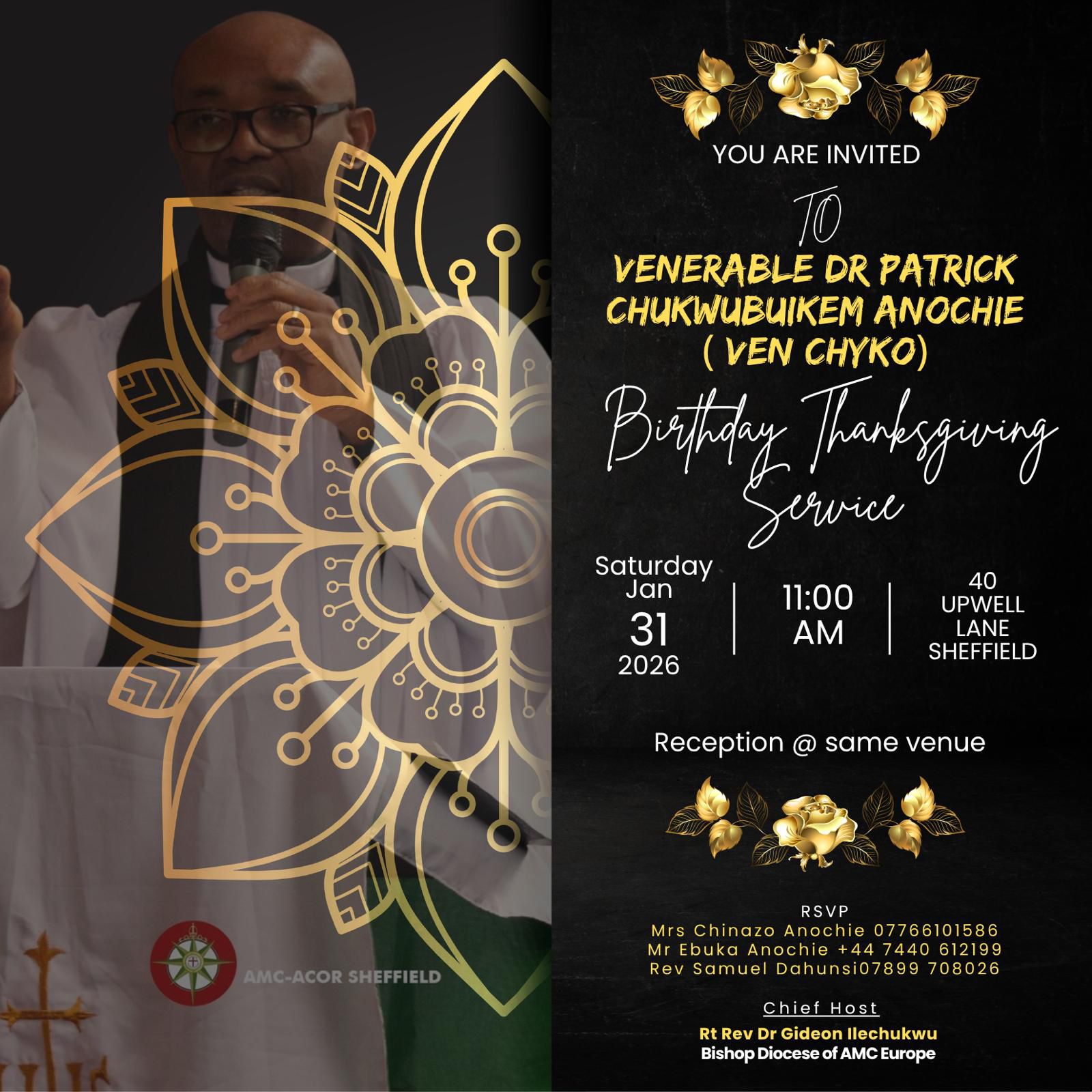 Our Vicar @ 50 – Birthday Thanksgiving Service