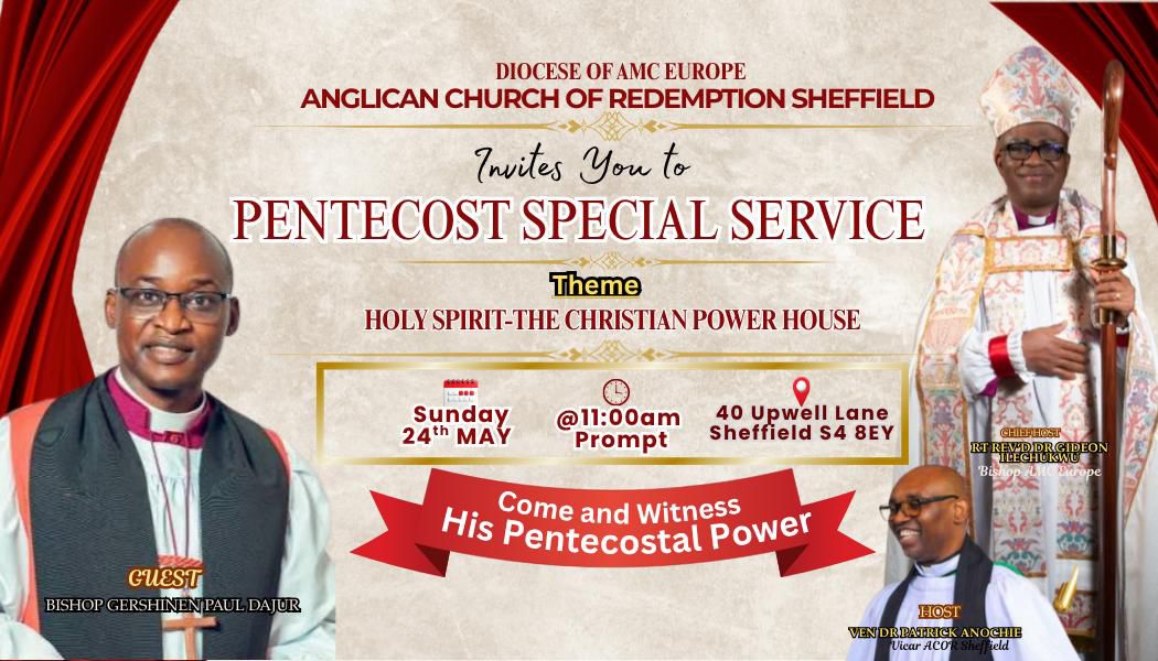 Pentecost Special Service 2026 – Holy Spirit: The Christian Power House